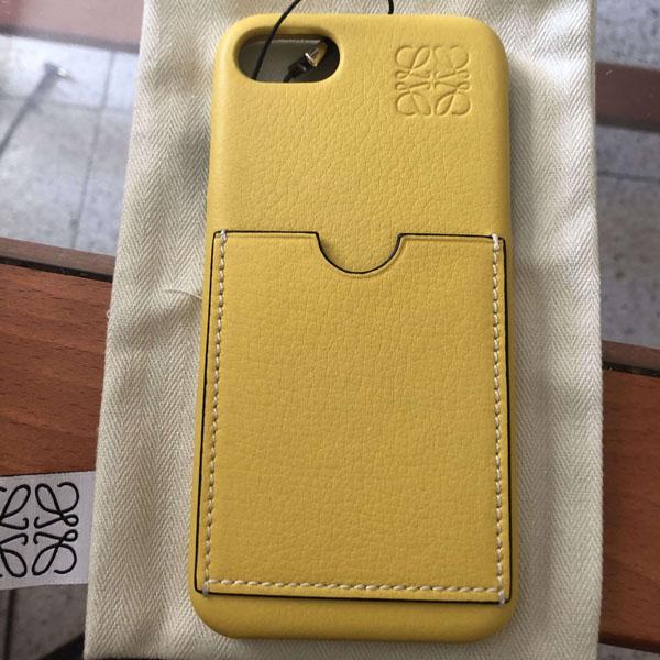 LOEWE ロエベ ケース コピー☆アナグラム レザー iPhoneケース2020101409